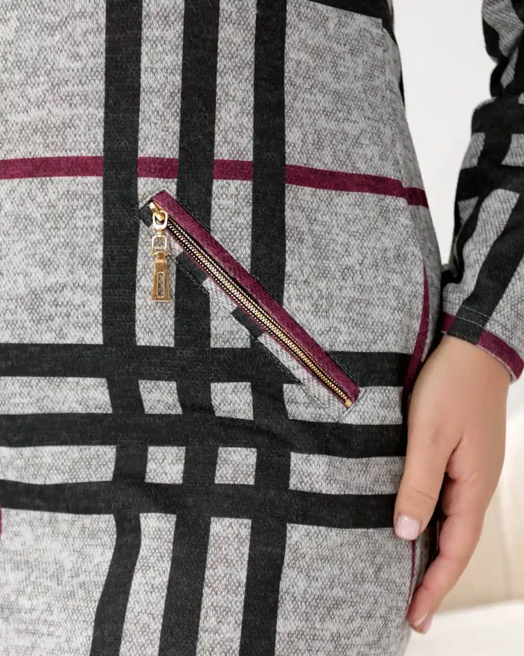 Теплое элегантное платье