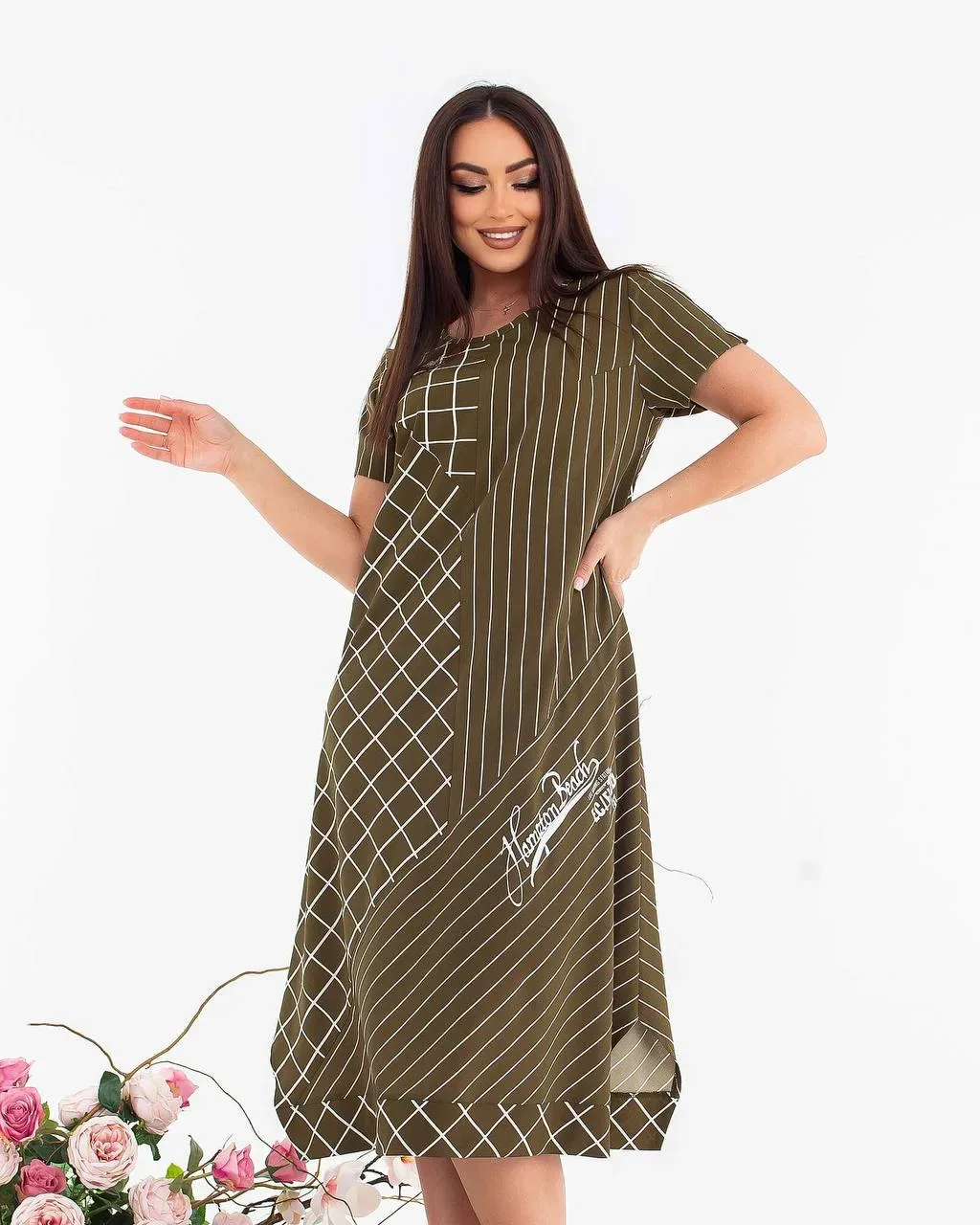 Стильное платье