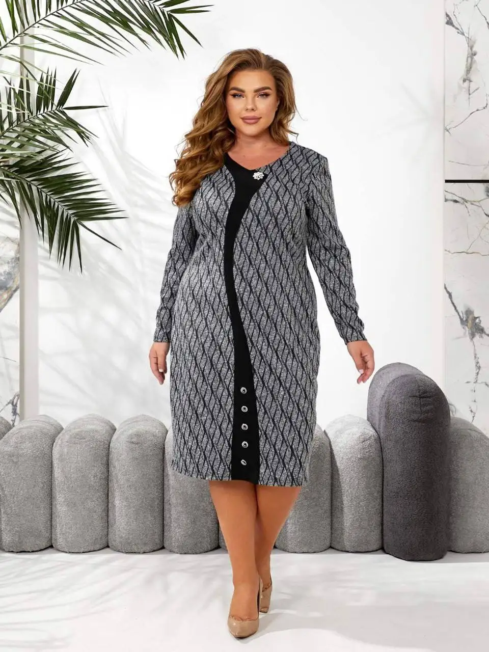 Стильное элегантное платье