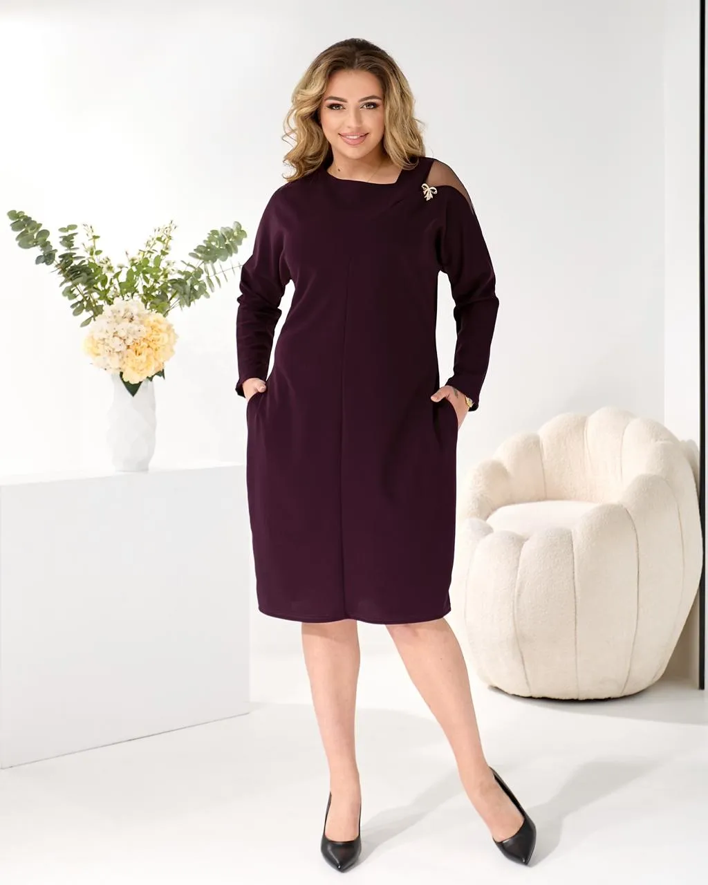 Элегантное нарядное платье