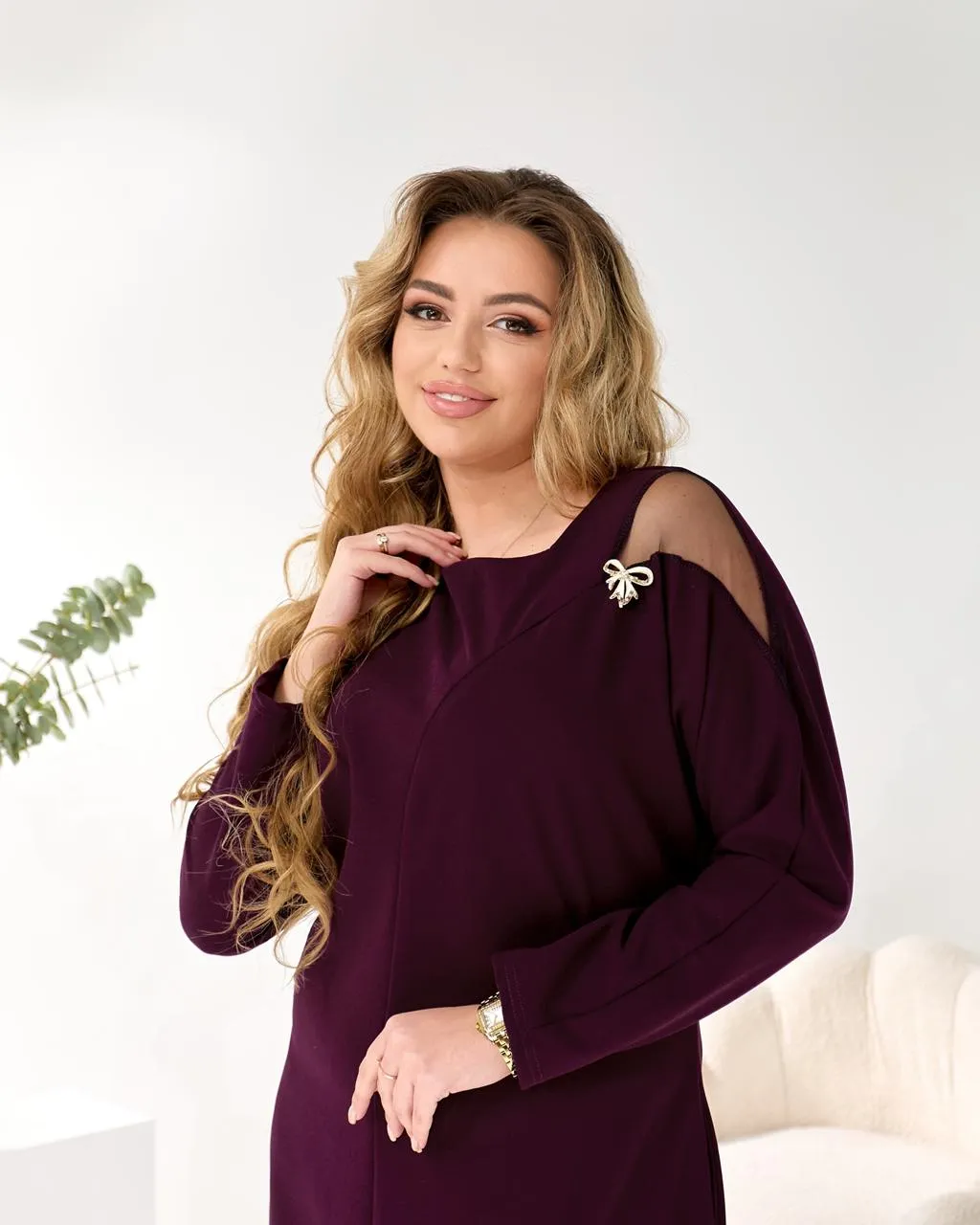 Элегантное нарядное платье