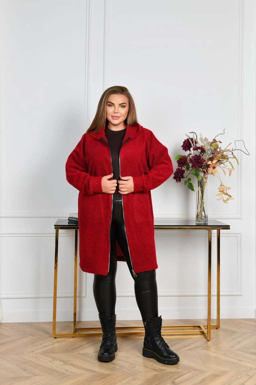 Стильный кардиган альпака