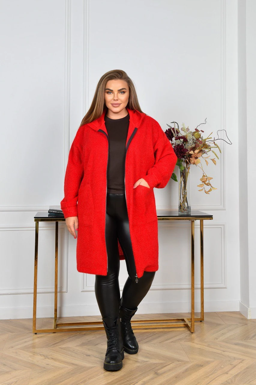 Стильный кардиган альпака