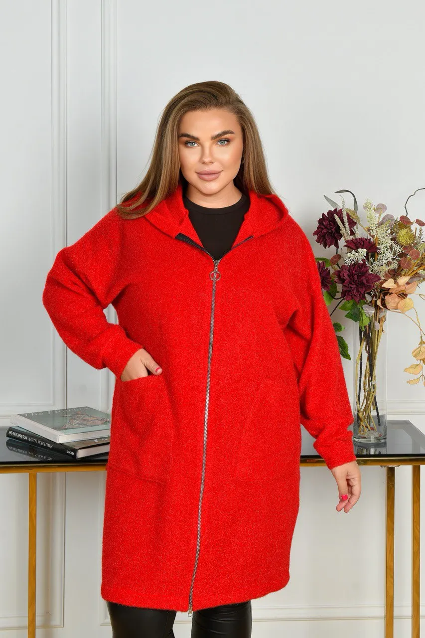 Стильный кардиган альпака