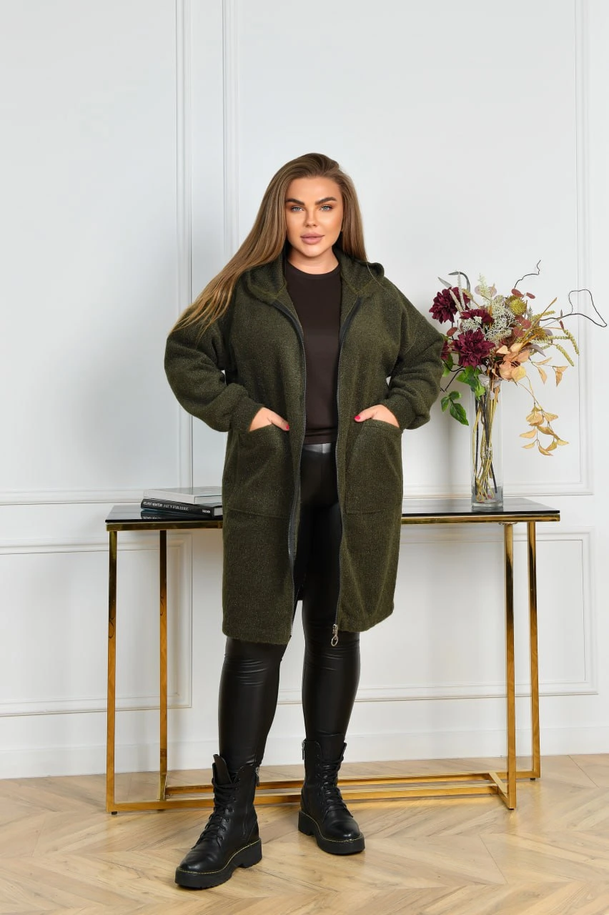 Стильный кардиган альпака