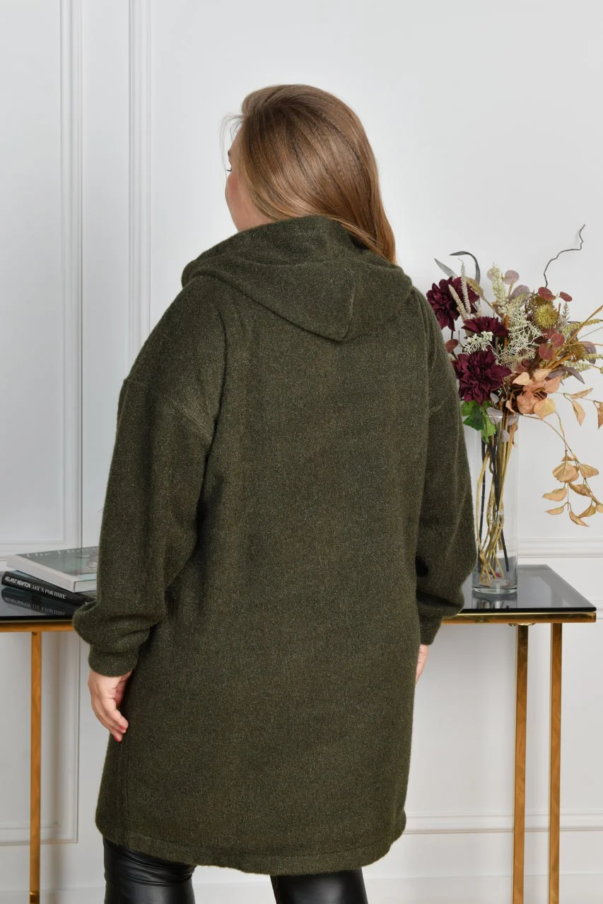 Стильный кардиган альпака