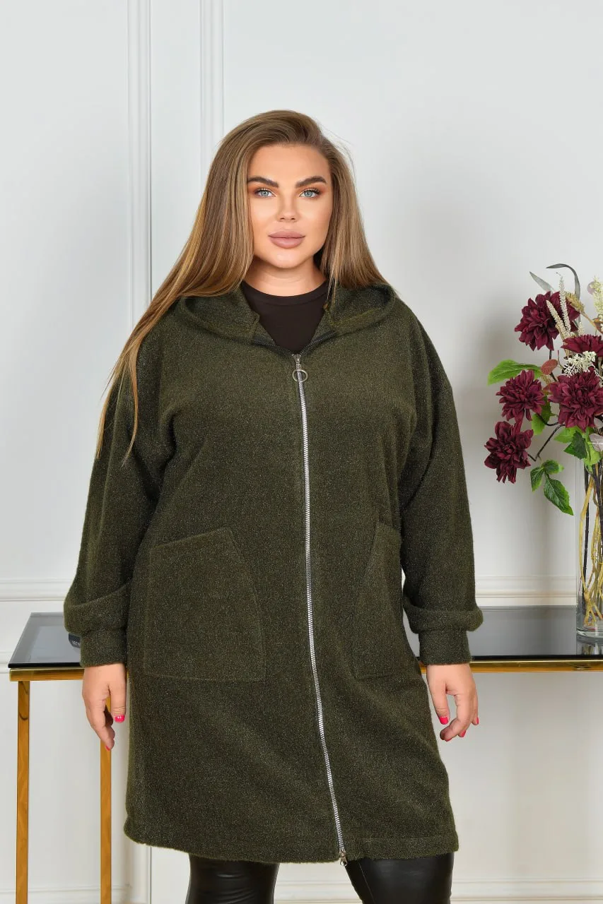 Стильный кардиган альпака