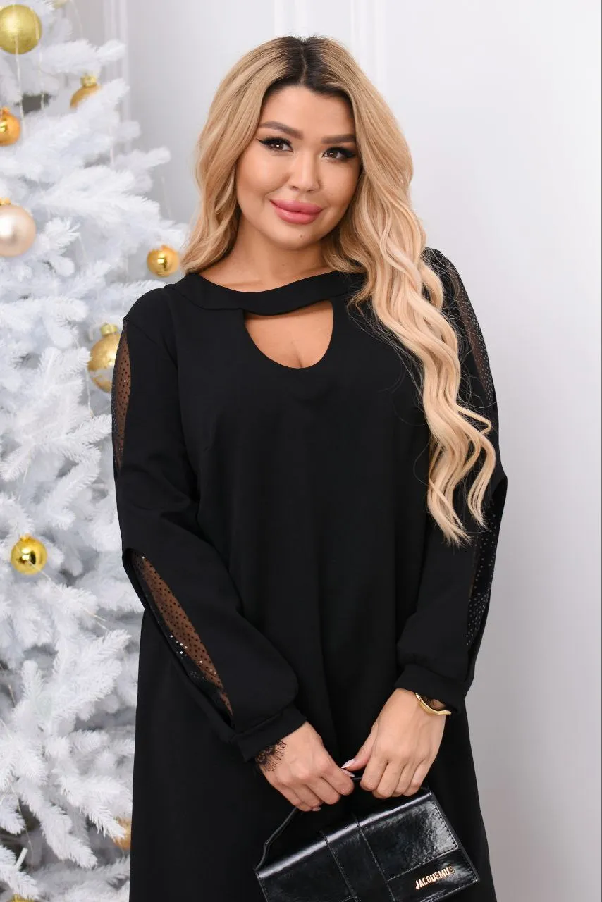 Стильное нарядное платье