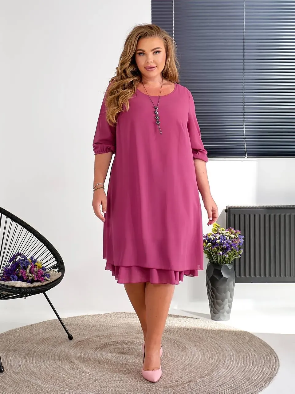 Стильное платье